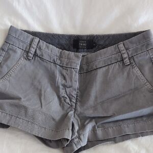 J. Crew Women's Gray Chino Shorts